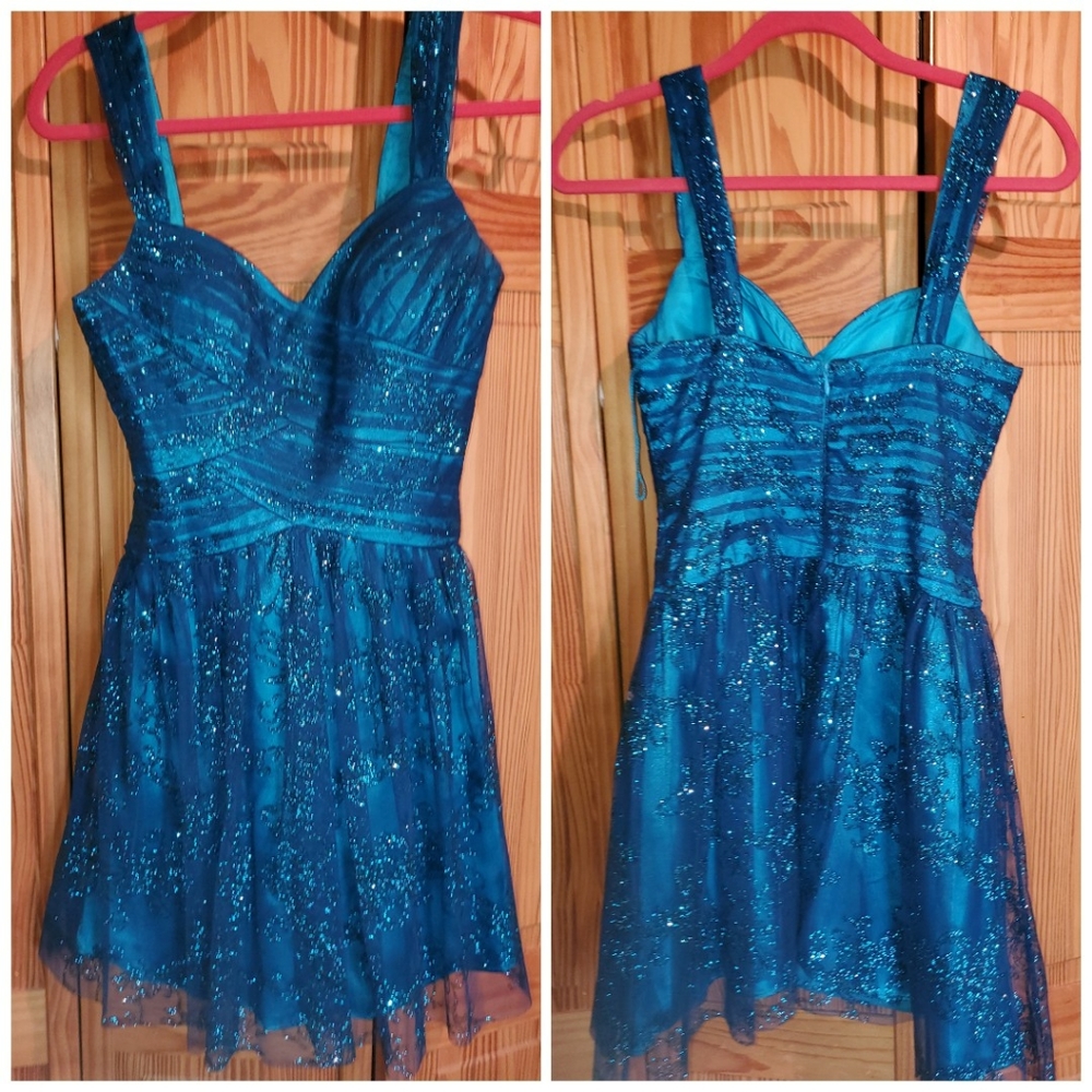 Glitter homecoming dress